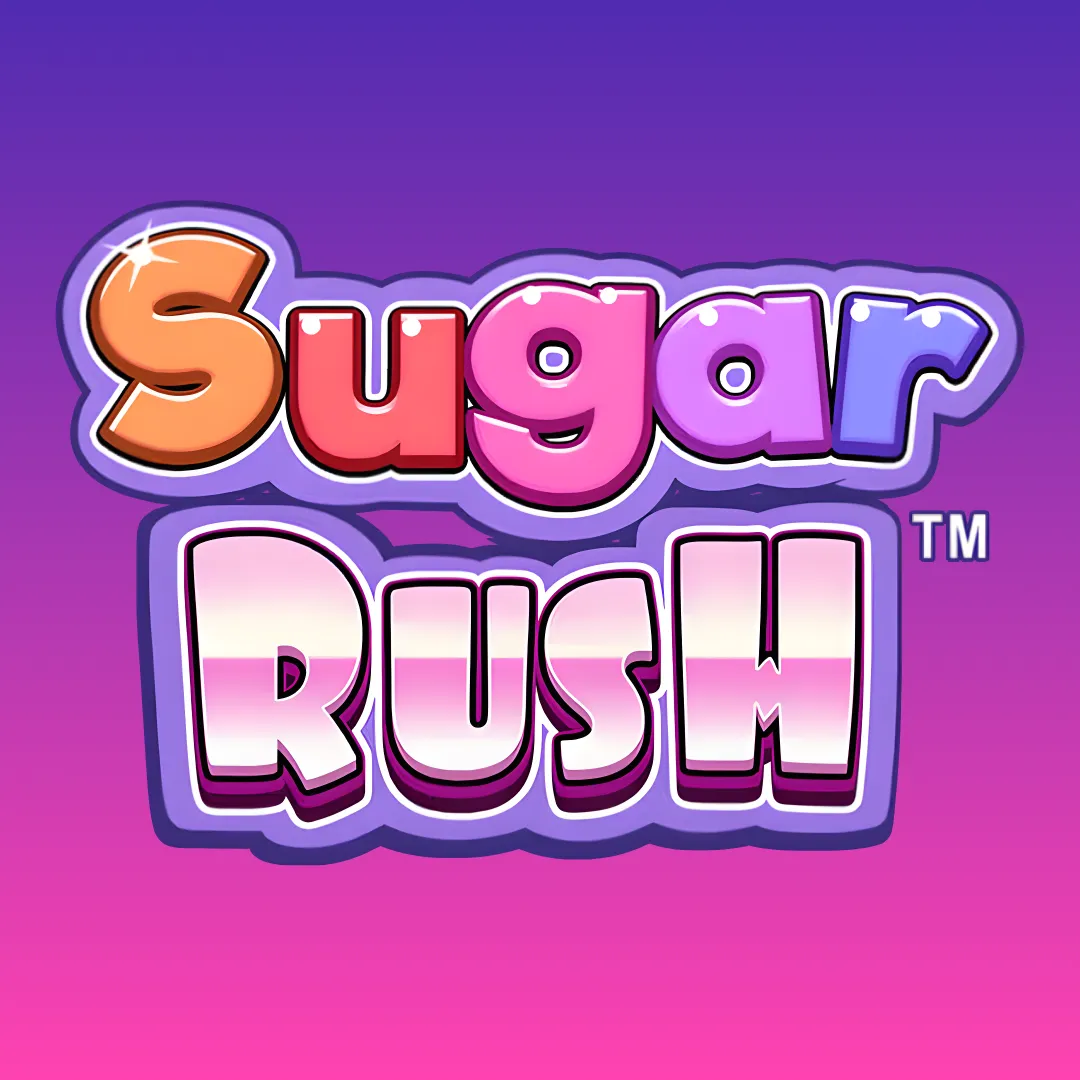 Interface principale du slot Sugar Rush 1000 avec la grille 7x7 et les symboles bonbons colorés